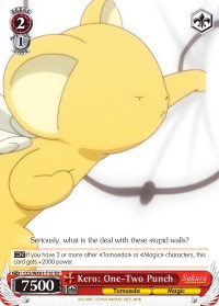 Kero: One-Two Punch (CCS/WX01-T15 TD) [Cardcaptor Sakura: Clear Card] | Cracking-Singles