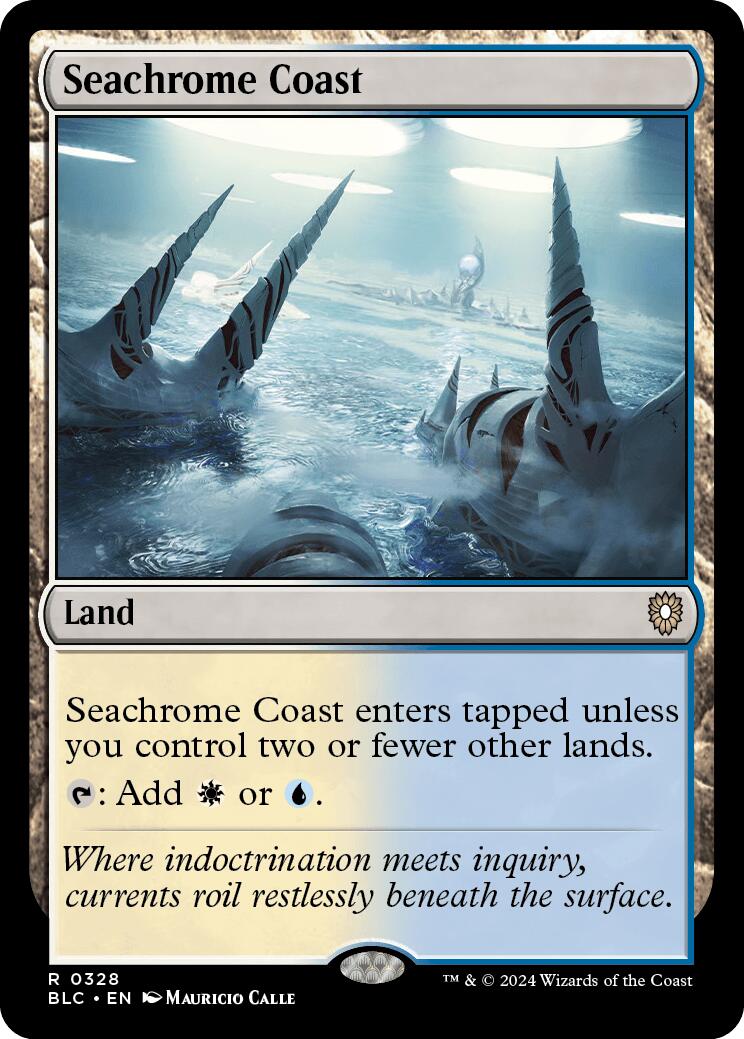 Seachrome Coast [Bloomburrow Commander] | Cracking-Singles