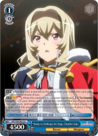 Ready to Challenge the Stage, Claudine Saijo (RSL/S56-E073 R) [Revue Starlight] | Cracking-Singles