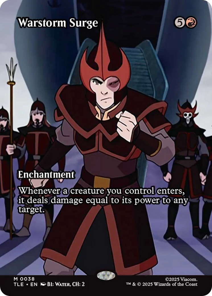 Warstorm Surge (Borderless) [Avatar: The Last Airbender: Eternal-Legal] | Cracking-Singles