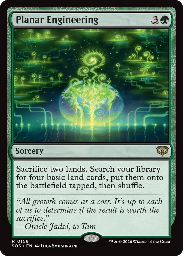 Planar Engineering [Secrets of Strixhaven] | Cracking-Singles