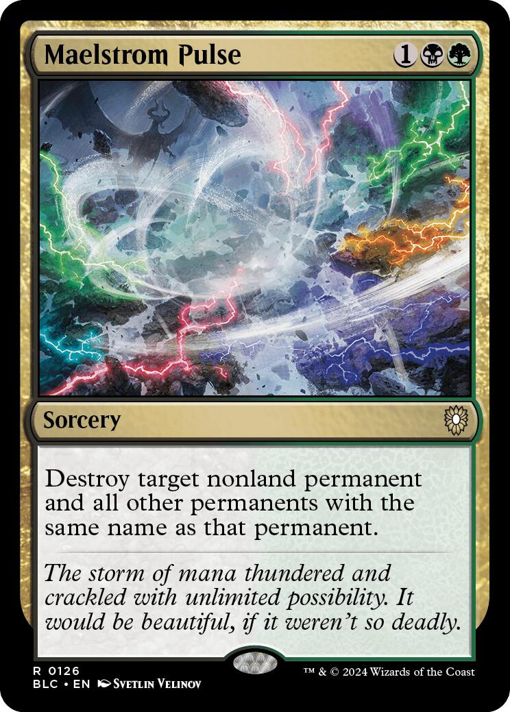 Maelstrom Pulse [Bloomburrow Commander] | Cracking-Singles