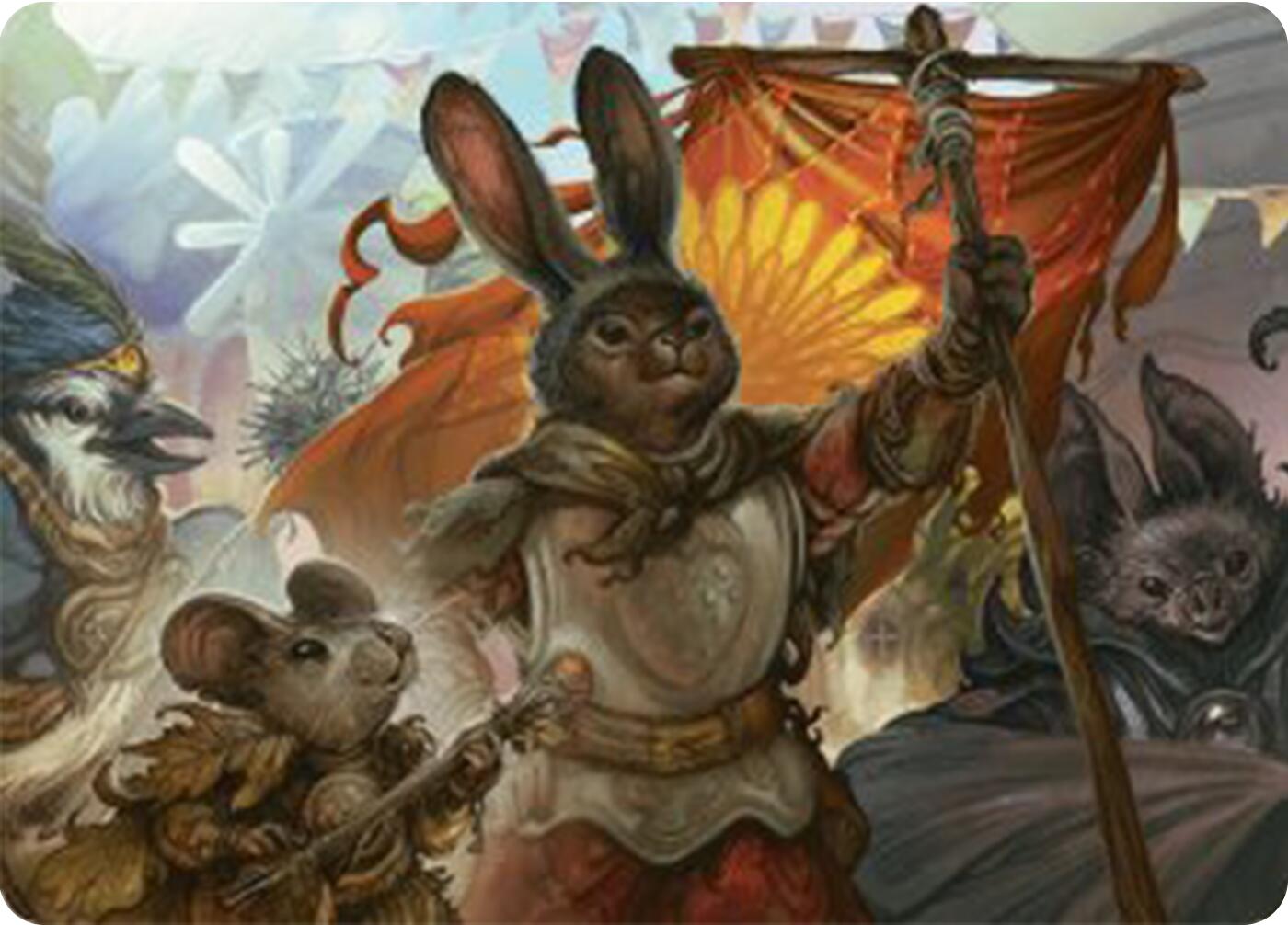 Valley Questcaller 2 Art Card [Bloomburrow Art Series] | Cracking-Singles