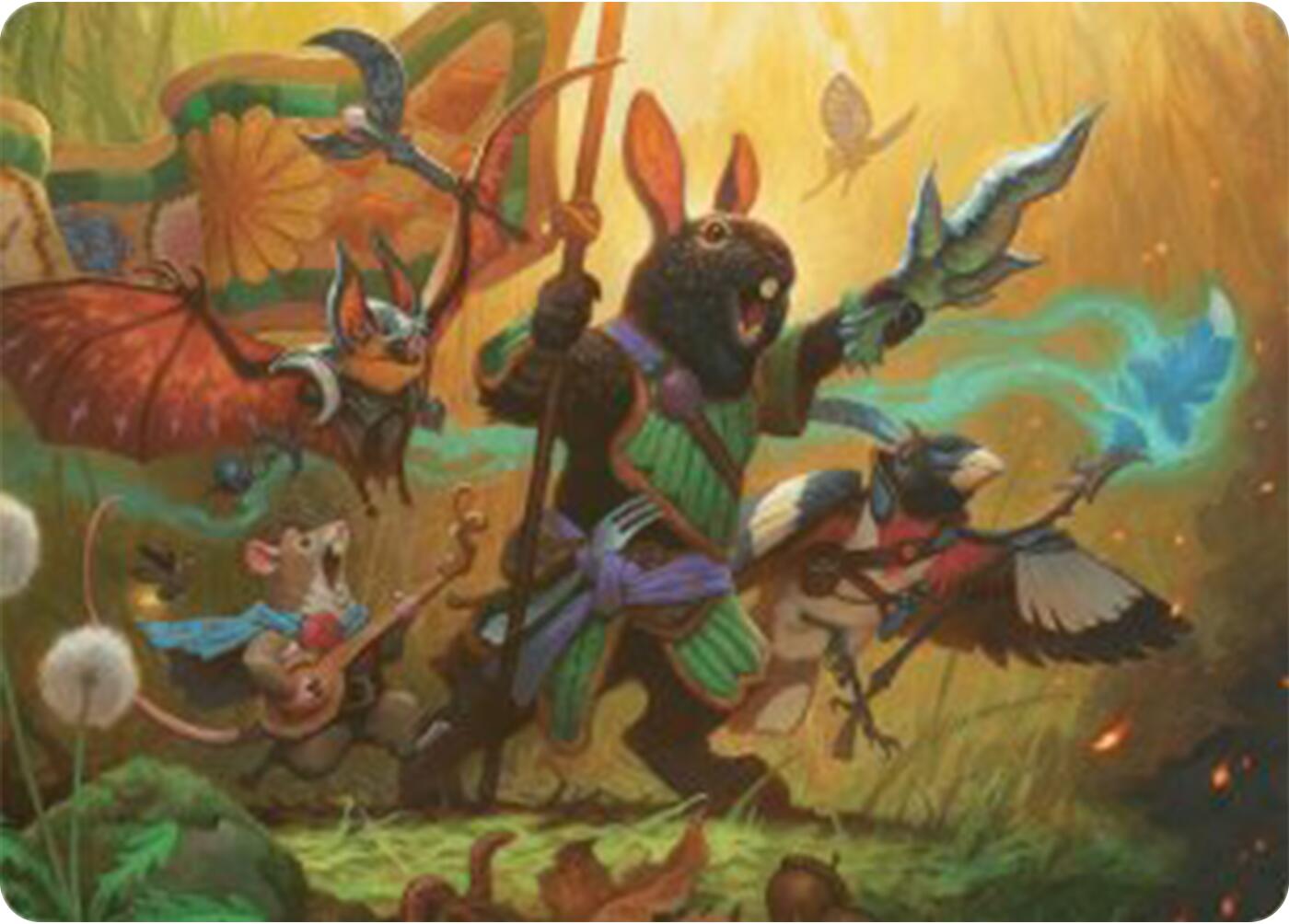 Valley Questcaller Art Card [Bloomburrow Art Series] | Cracking-Singles