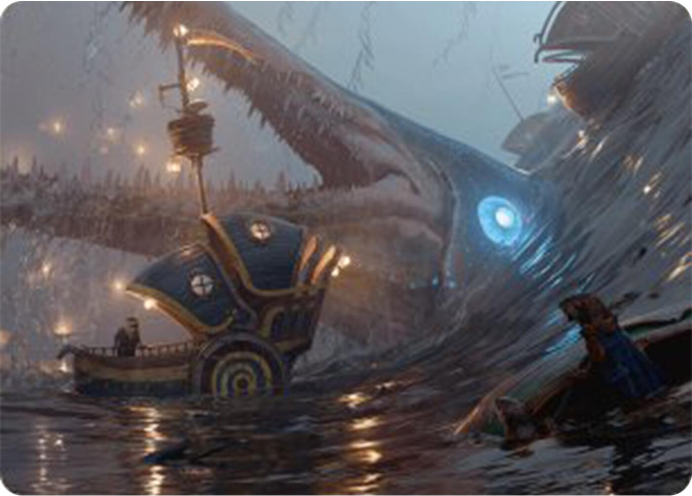 Eluge, the Shoreless Sea Art Card [Bloomburrow Art Series] | Cracking-Singles