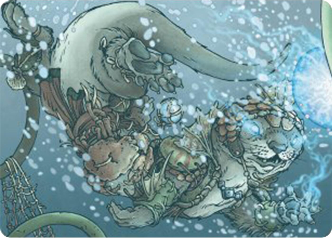 Kitsa, Otterball Elite Art Card [Bloomburrow Art Series] | Cracking-Singles