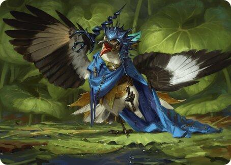 Mockingbird Art Card [Bloomburrow Art Series] | Cracking-Singles
