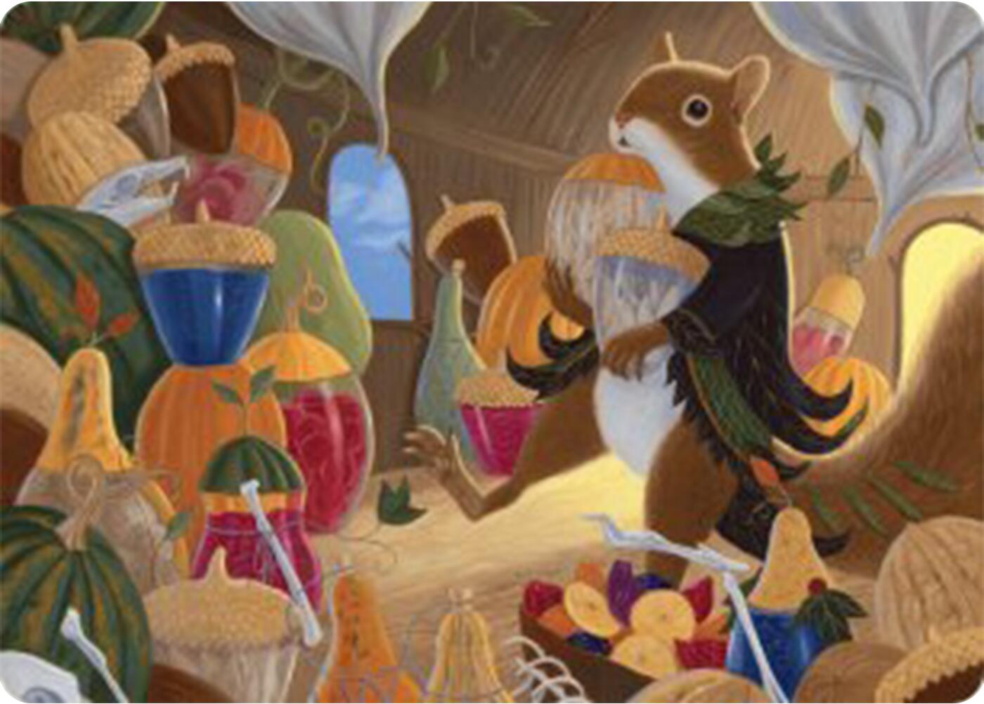 Stocking the Pantry Art Card [Bloomburrow Art Series] | Cracking-Singles