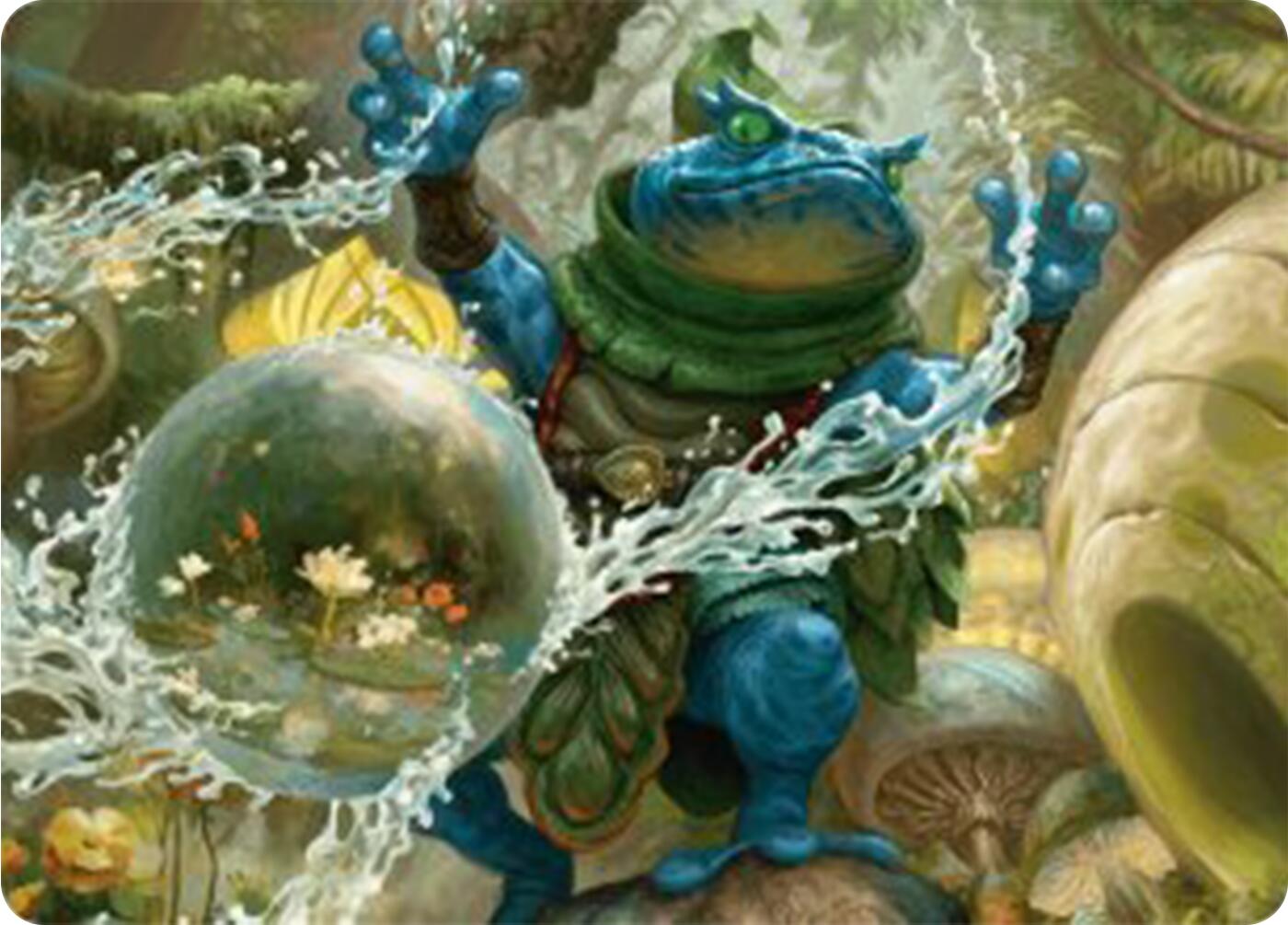Pond Prophet Art Card [Bloomburrow Art Series] | Cracking-Singles