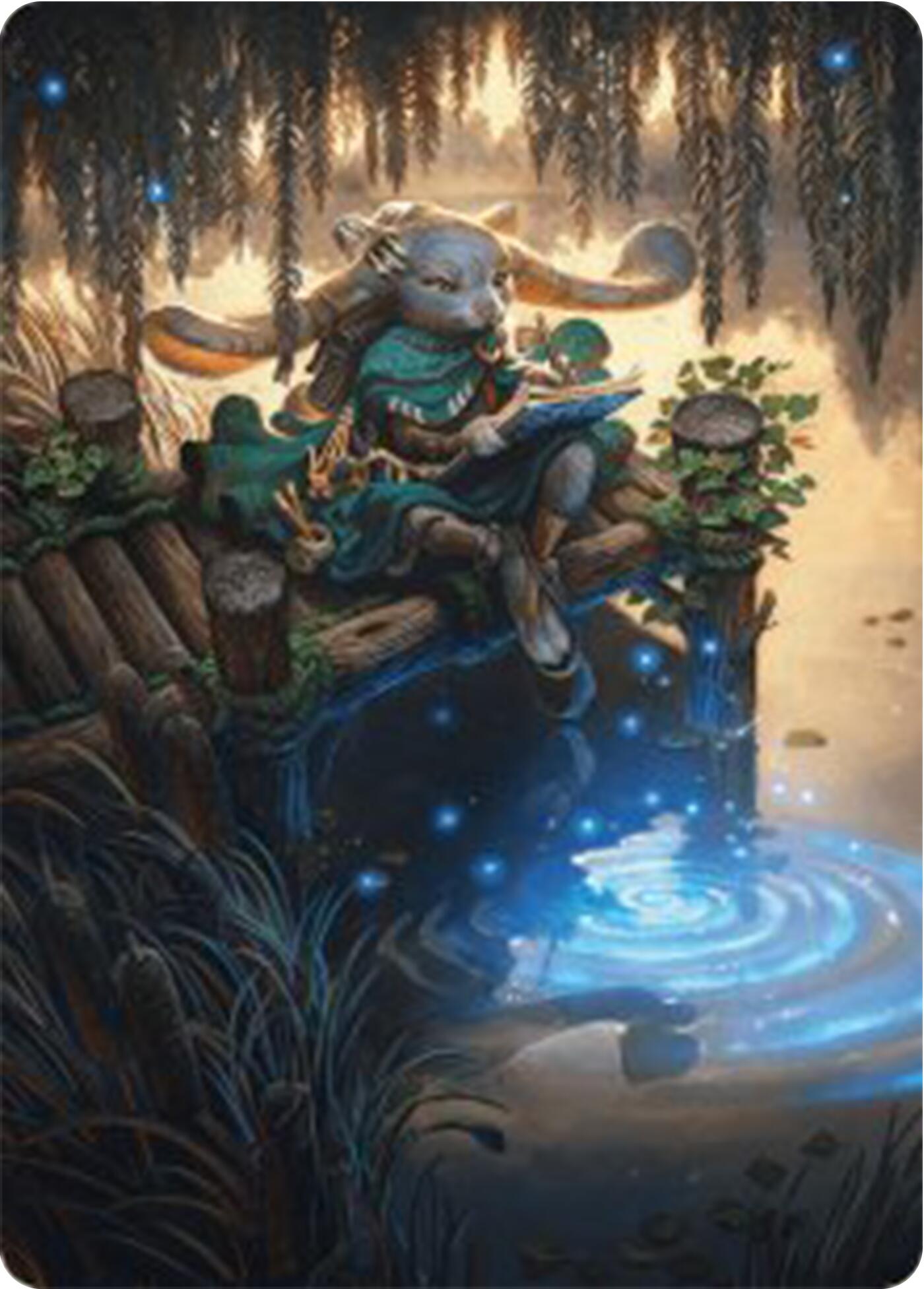 Tamiyo, Field Researcher Art Card [Bloomburrow Art Series] | Cracking-Singles