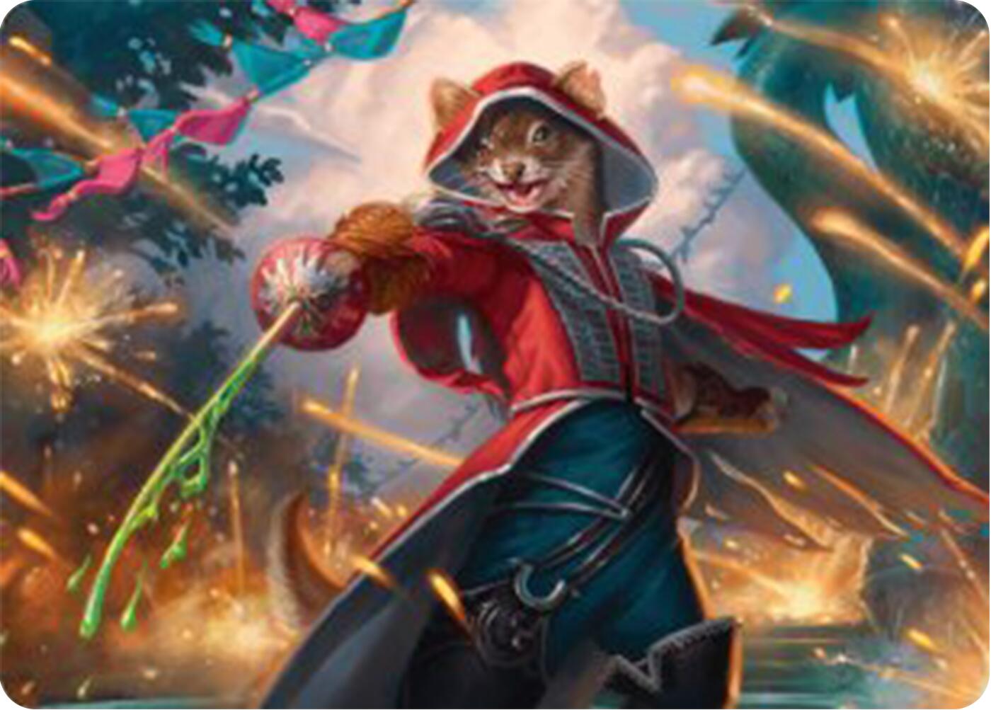 The Infamous Cruelclaw Art Card [Bloomburrow Art Series] | Cracking-Singles