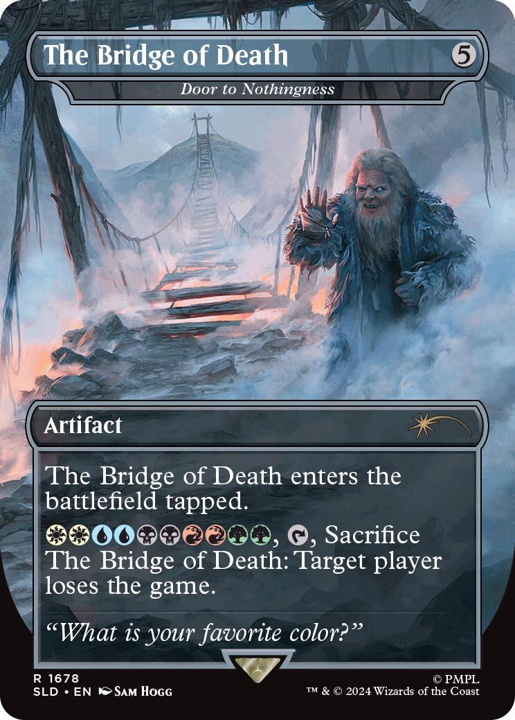 The Bridge of Death - Door to Nothingness [Secret Lair Drop Series] | Cracking-Singles
