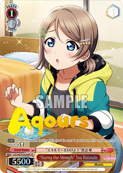 "Sharing Our Strength" You Watanabe (LSS/WE39-E036FP FP) [Love Live! School Idol Festival 10th Anniversary] | Cracking-Singles