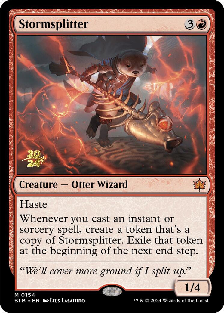 Stormsplitter [Bloomburrow Prerelease Promos] | Cracking-Singles