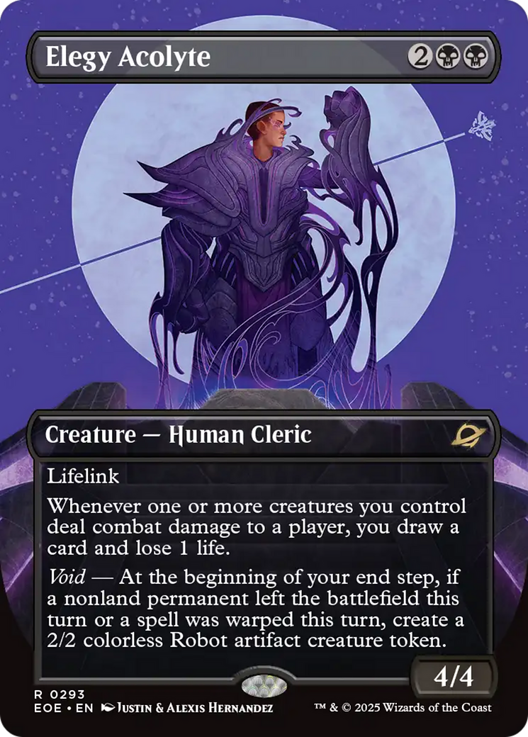 Elegy Acolyte (Borderless) [Edge of Eternities] | Cracking-Singles