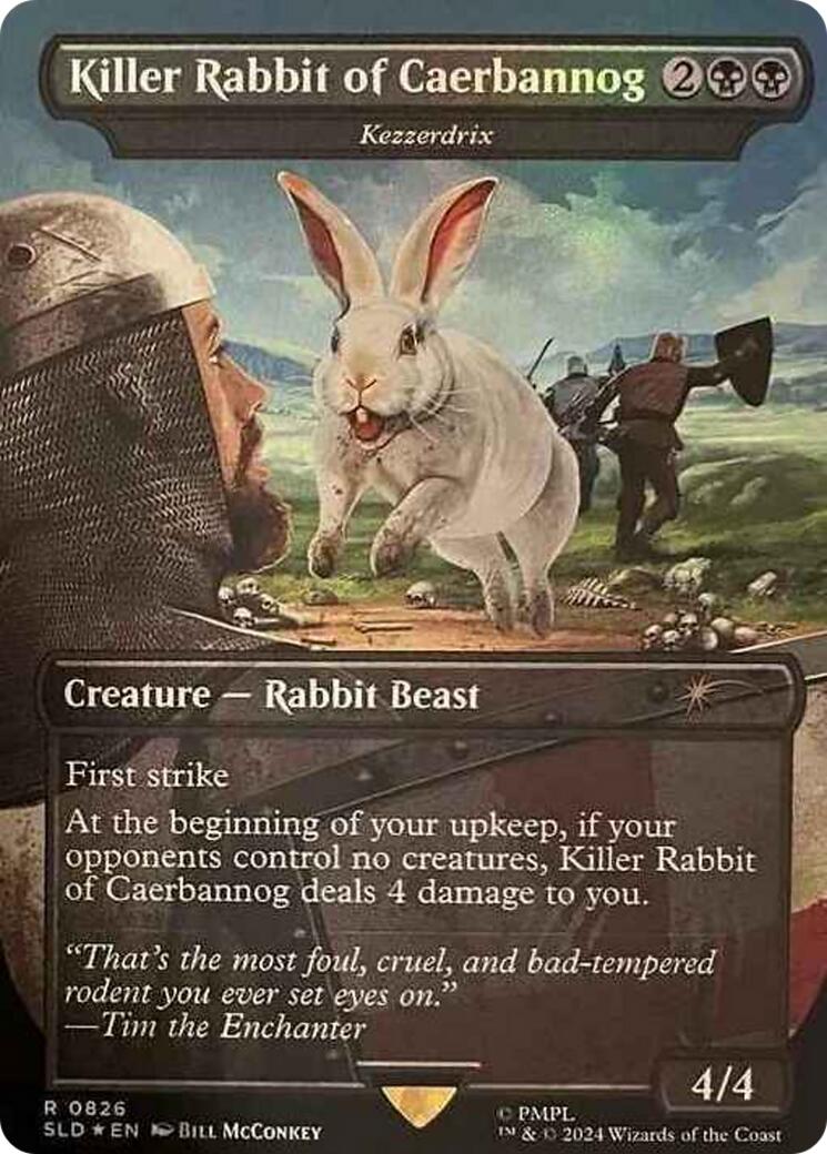 Killer Rabbit of Caerbannog - Kezzerdrix [Secret Lair Drop Series] | Cracking-Singles