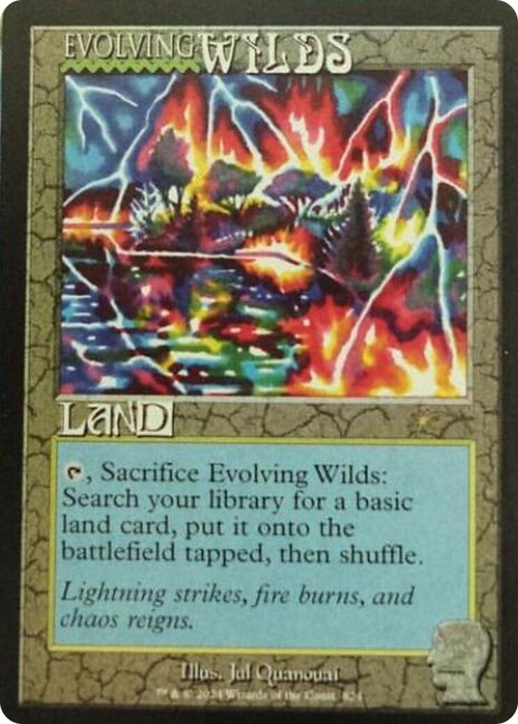 Evolving Wilds (Rainbow Foil) [Secret Lair Drop Series] | Cracking-Singles