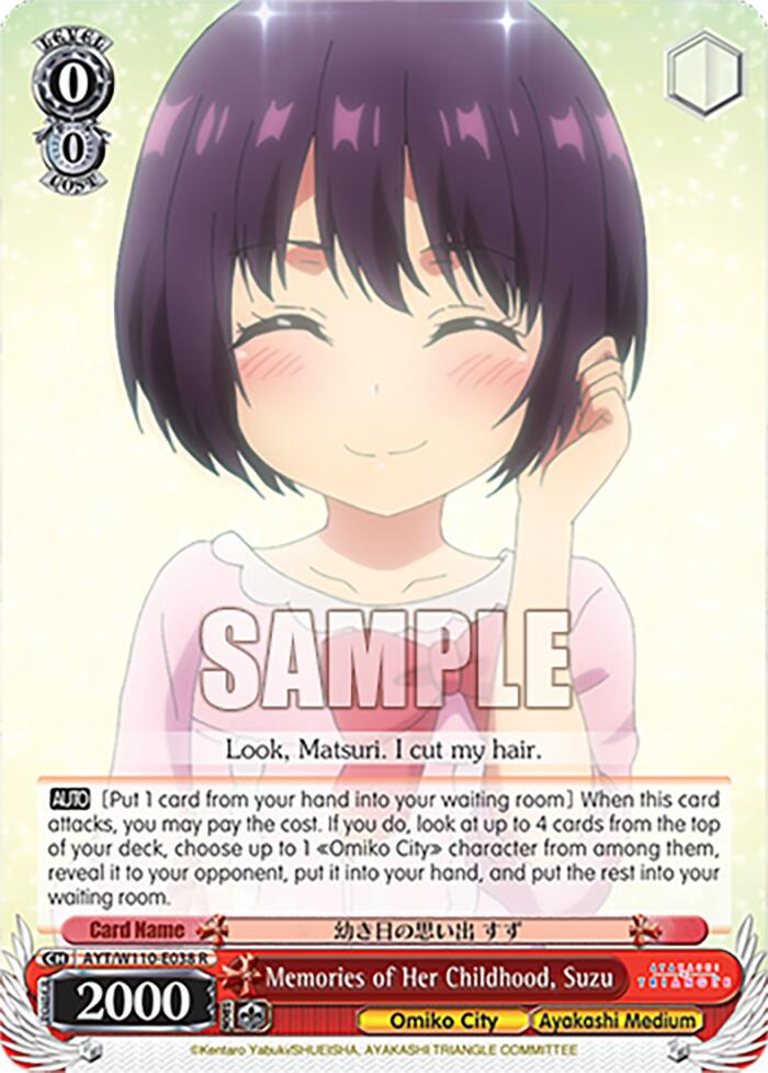 Memories of Her Childhood, Suzu [Ayakashi Triangle] | Cracking-Singles