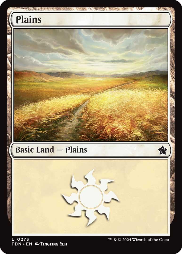 Plains (0273) [Foundations] | Cracking-Singles