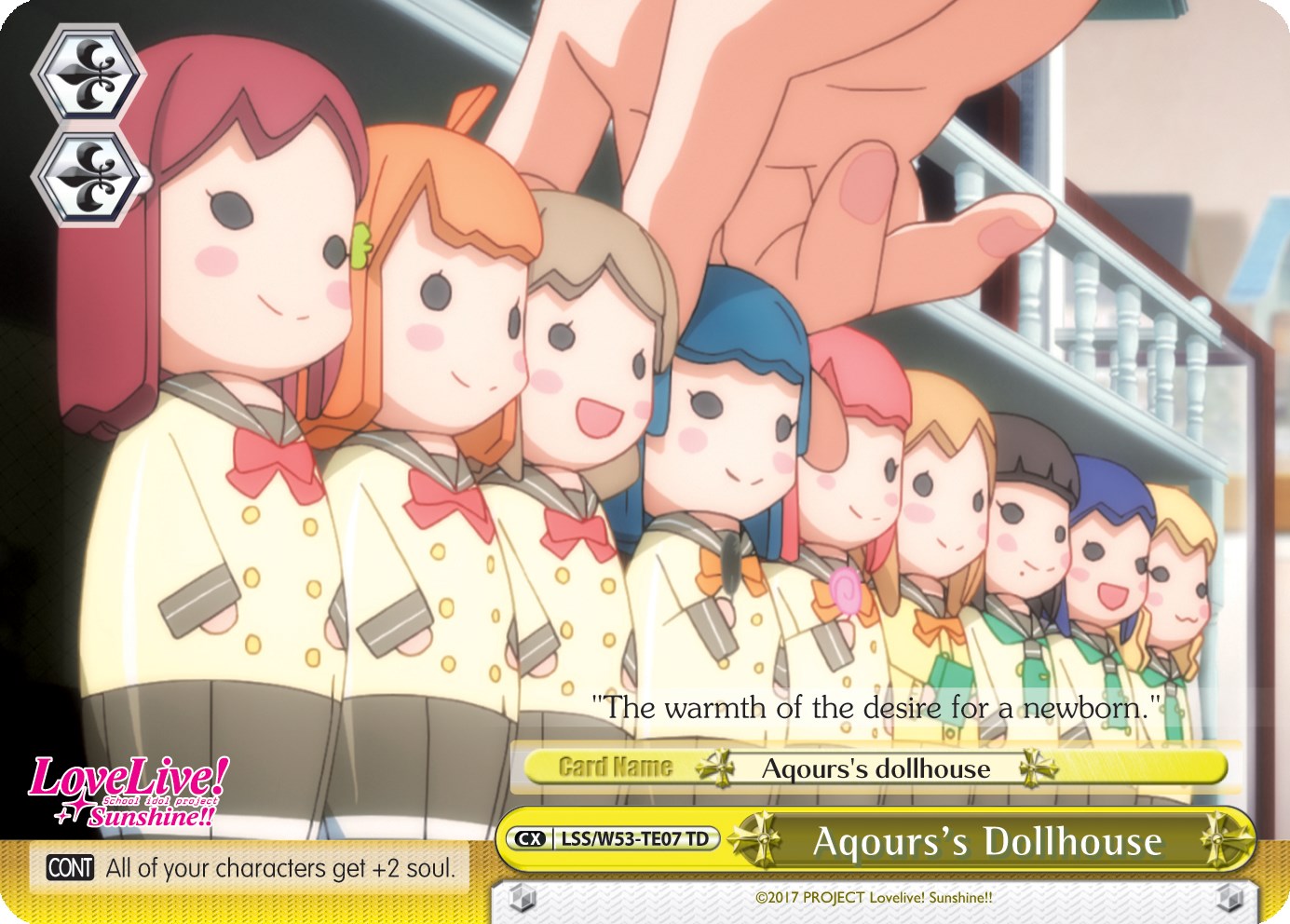 Aqours's Dollhouse (LSS/W53-TE07 TD) [Love Live! Sunshine!! Extra Booster] | Cracking-Singles
