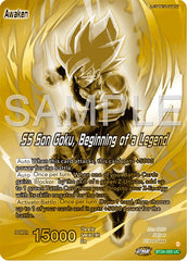 Son Goku // SS Son Goku, Beginning of a Legend (BT24-055) [Promotion Cards] | Cracking-Singles
