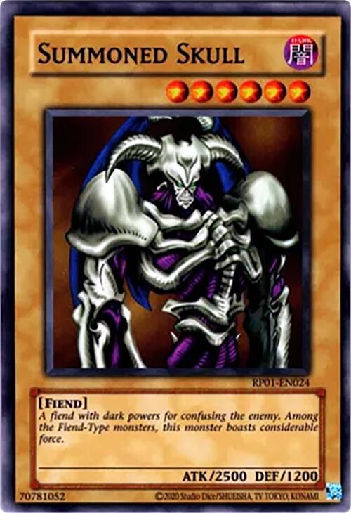 Summoned Skull [RP01-EN024] Super Rare | Cracking-Singles