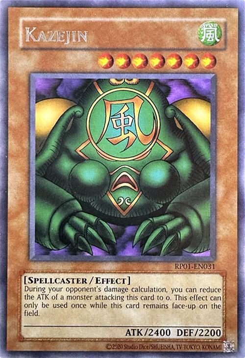 Kazejin [RP01-EN031] Rare | Cracking-Singles