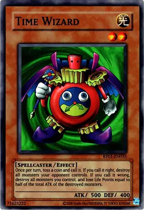 Time Wizard [RP01-EN035] Super Rare | Cracking-Singles