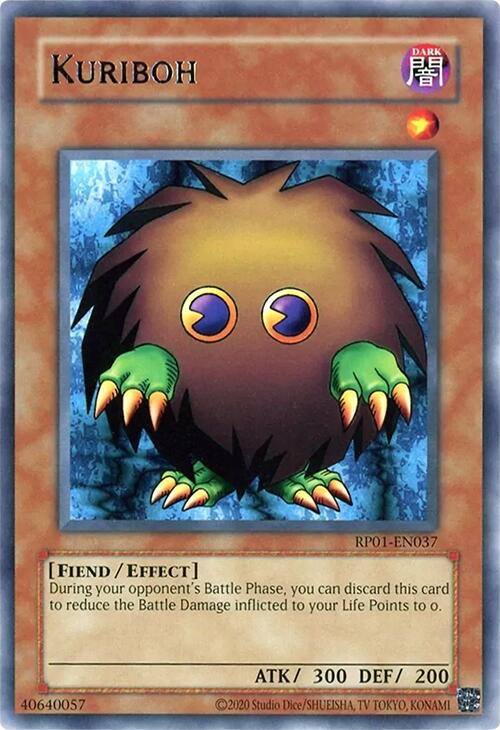 Kuriboh [RP01-EN037] Rare | Cracking-Singles