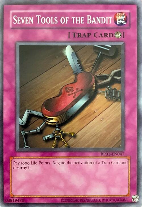 Seven Tools of the Bandit [RP01-EN047] Common | Cracking-Singles