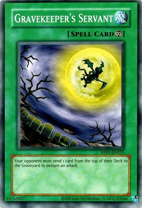 Gravekeeper's Servant [RP01-EN055] Common | Cracking-Singles