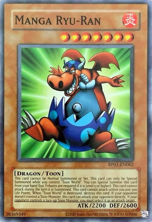 Manga Ryu-Ran [RP01-EN062] Common | Cracking-Singles