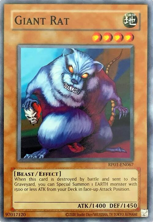 Giant Rat [RP01-EN067] Common | Cracking-Singles
