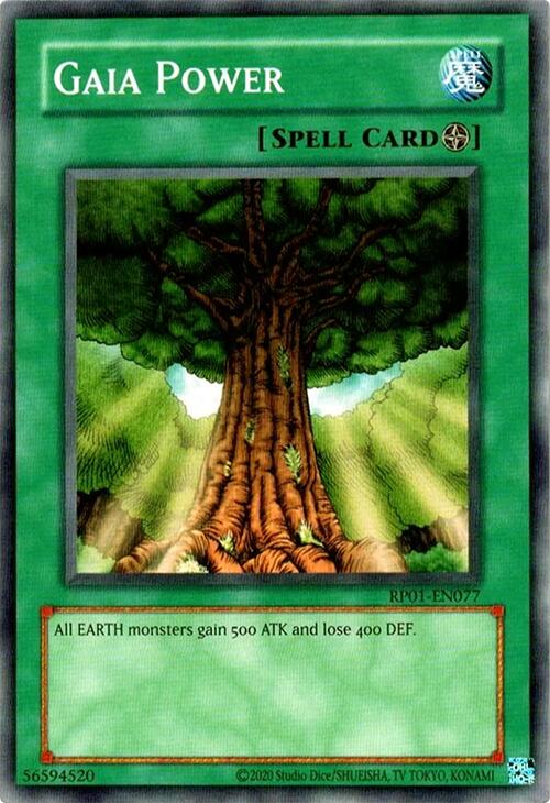 Gaia Power [RP01-EN077] Common | Cracking-Singles