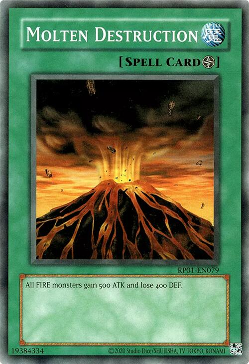 Molten Destruction [RP01-EN079] Common | Cracking-Singles