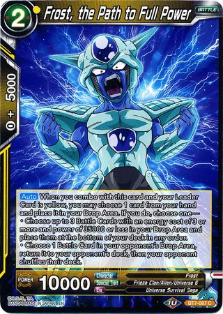 Frost, the Path to Full Power (BT7-087) [Assault of the Saiyans] | Cracking-Singles
