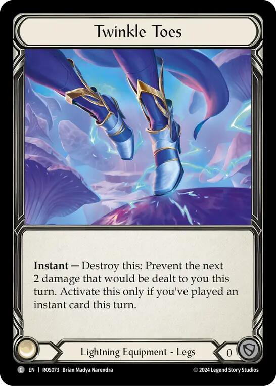 Twinkle Toes [ROS073] (Rosetta)  Cold Foil | Cracking-Singles