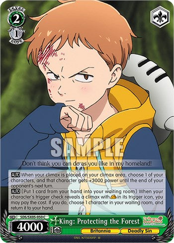 King: Protecting the Forest [The Seven Deadly Sins: Revival of The Commandments] | Cracking-Singles