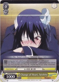 Change of Heart, Seishiro (NK/W30-E015 C) [NISEKOI -False Love-] | Cracking-Singles