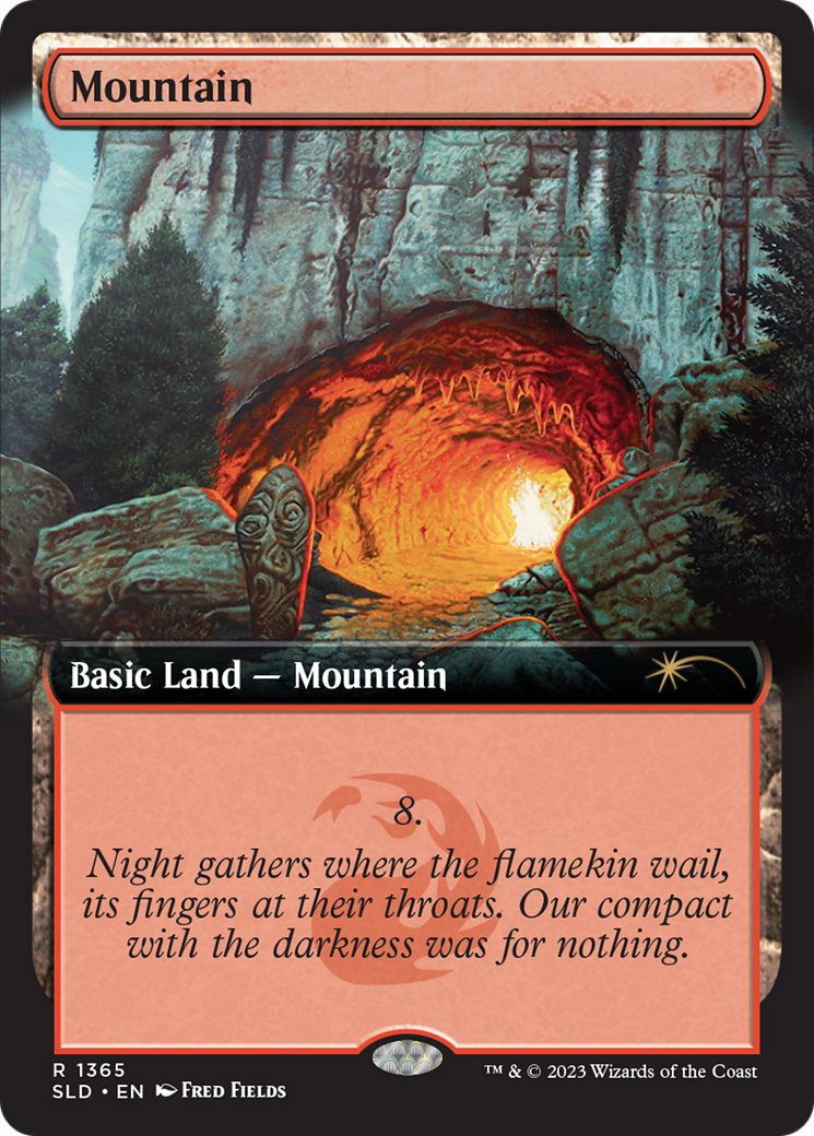 Mountain (1365) [Secret Lair Drop Series] | Cracking-Singles