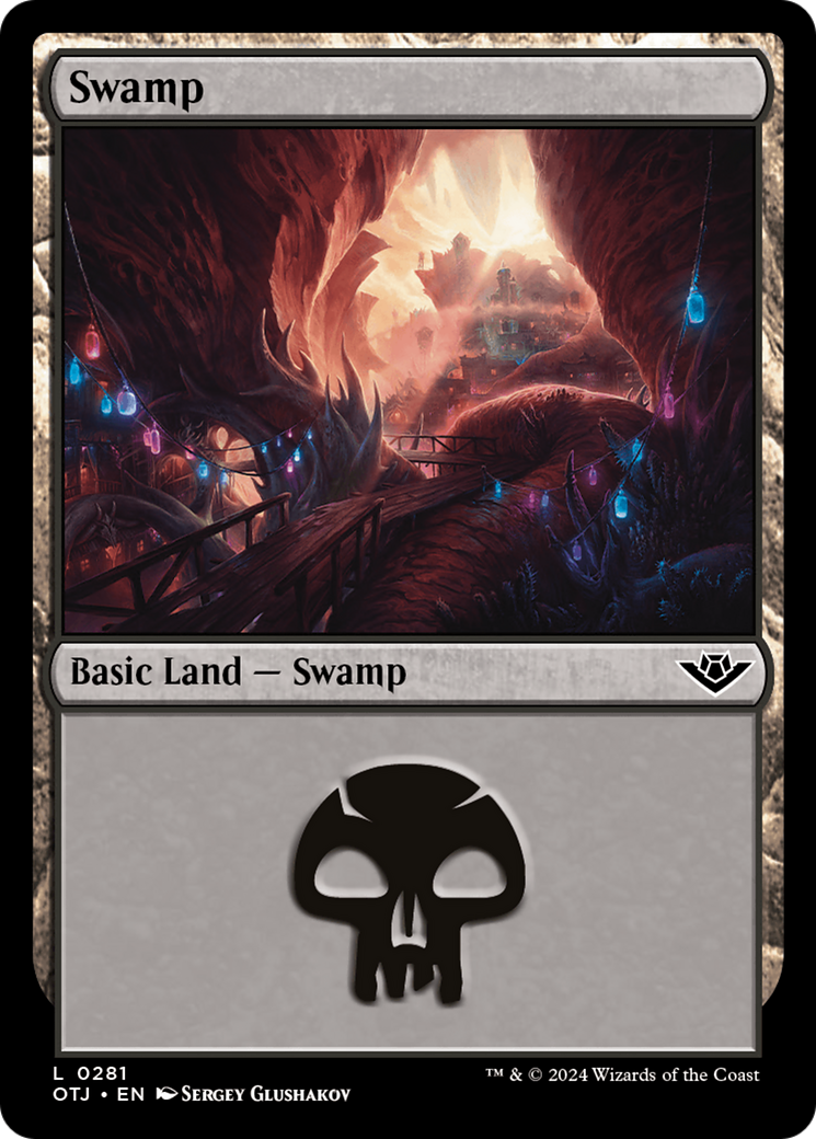 Swamp (0281) [Outlaws of Thunder Junction] | Cracking-Singles