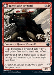 Fangblade Brigand // Fangblade Eviscerator [Innistrad: Midnight Hunt] | Cracking-Singles