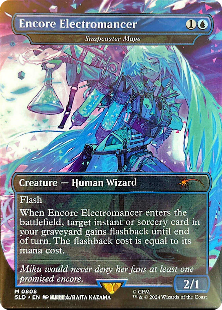 Encore Electromancer - Snapcaster Mage [Secret Lair Drop Series] | Cracking-Singles
