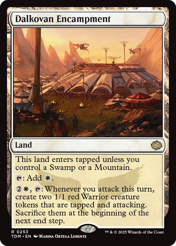 Dalkovan Encampment [Tarkir: Dragonstorm] | Cracking-Singles