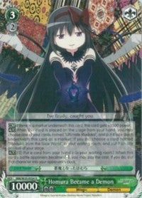 Homura Became a Demon (MM/W35-E034 R) [Puella Magi Madoka Magica the Movie -Rebellion-] | Cracking-Singles