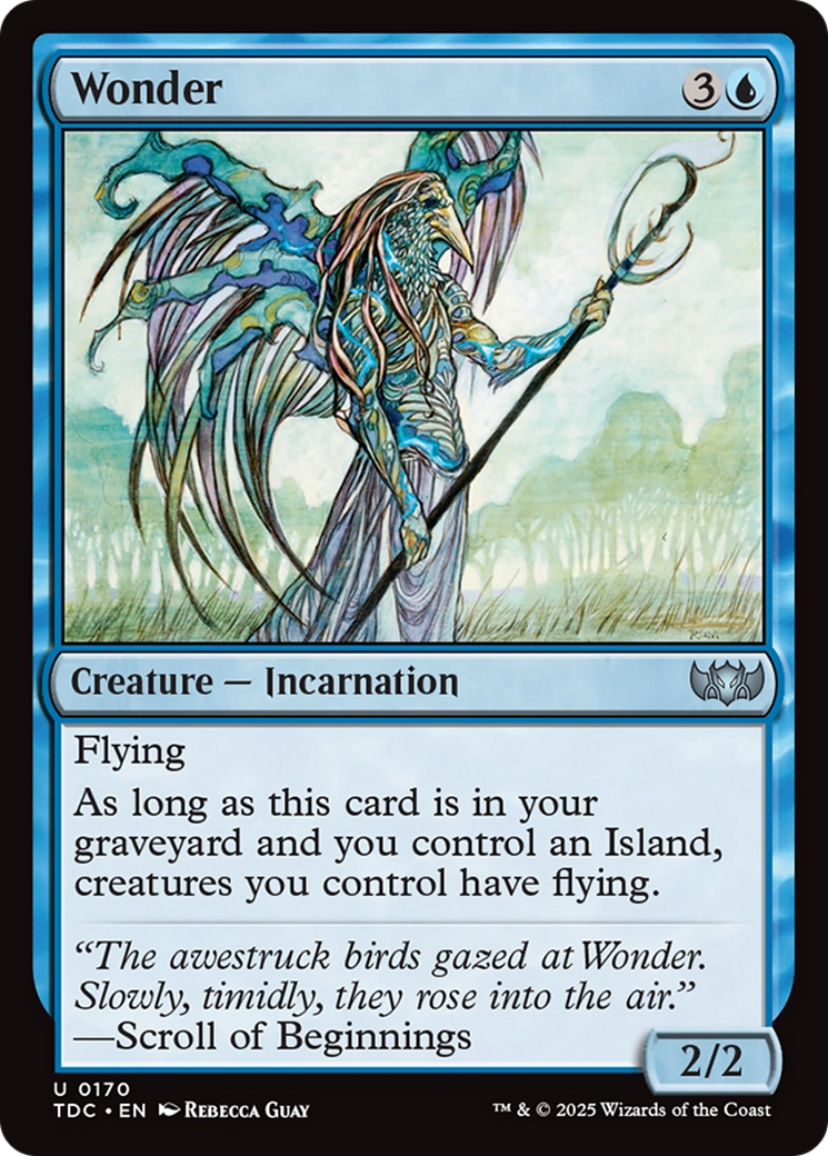 Wonder [Tarkir: Dragonstorm Commander] | Cracking-Singles