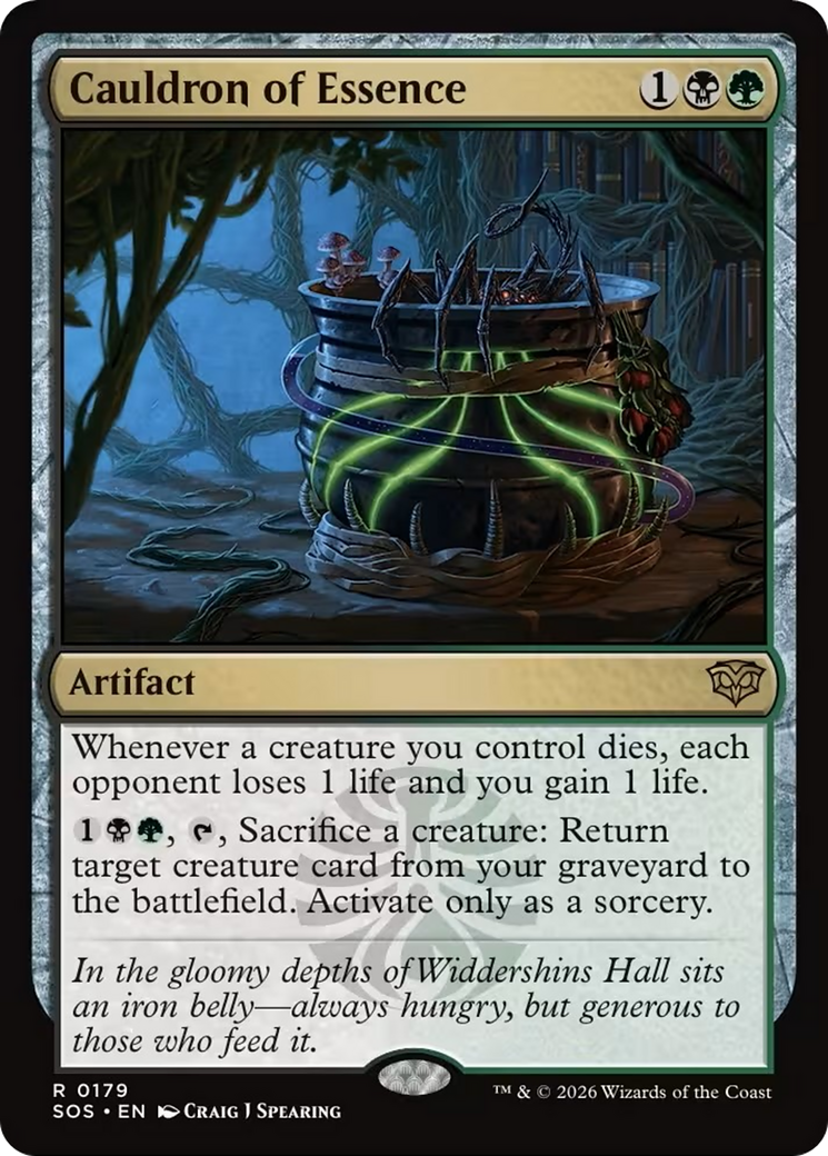 Cauldron of Essence [Secrets of Strixhaven] | Cracking-Singles