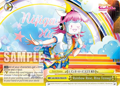 Rainbow Rose, Rina Tennoji [Love Live! School Idol Festival 10th Anniversary] | Cracking-Singles