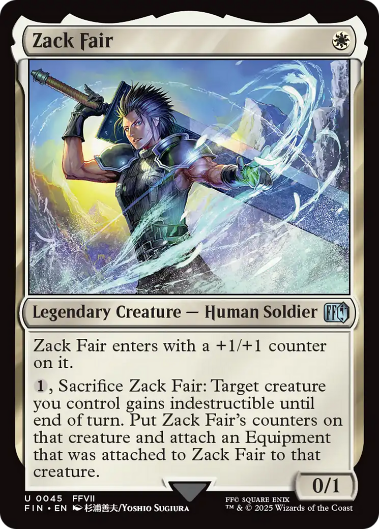 Zack Fair [FINAL FANTASY] | Cracking-Singles