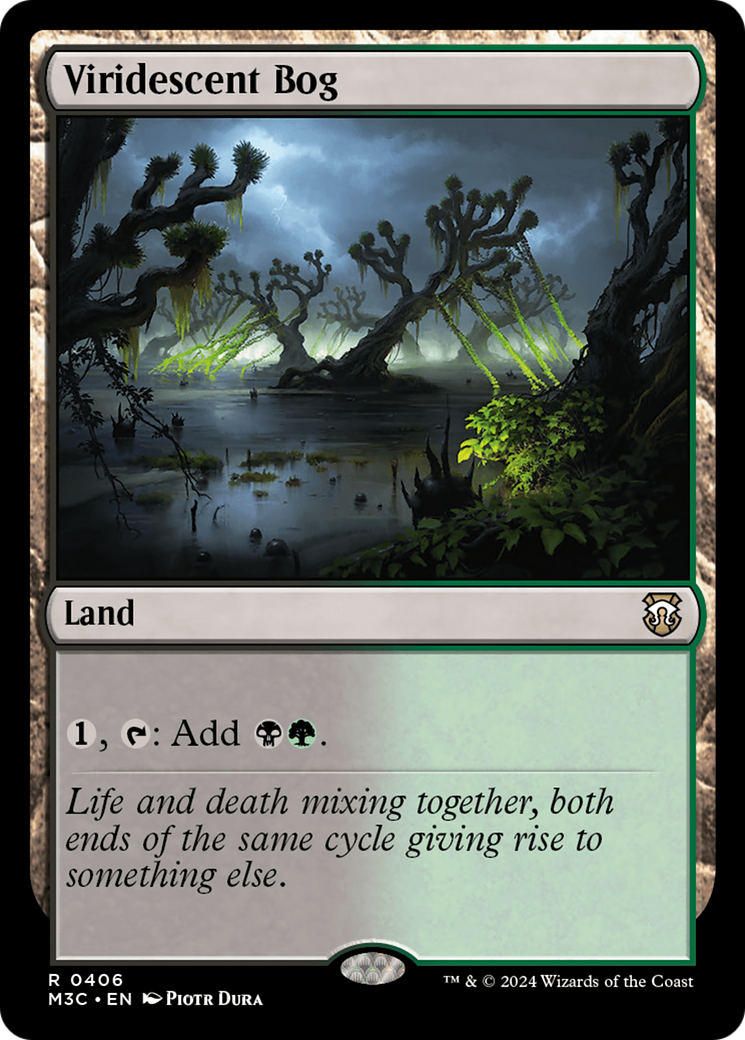 Viridescent Bog (Ripple Foil) [Modern Horizons 3 Commander] | Cracking-Singles
